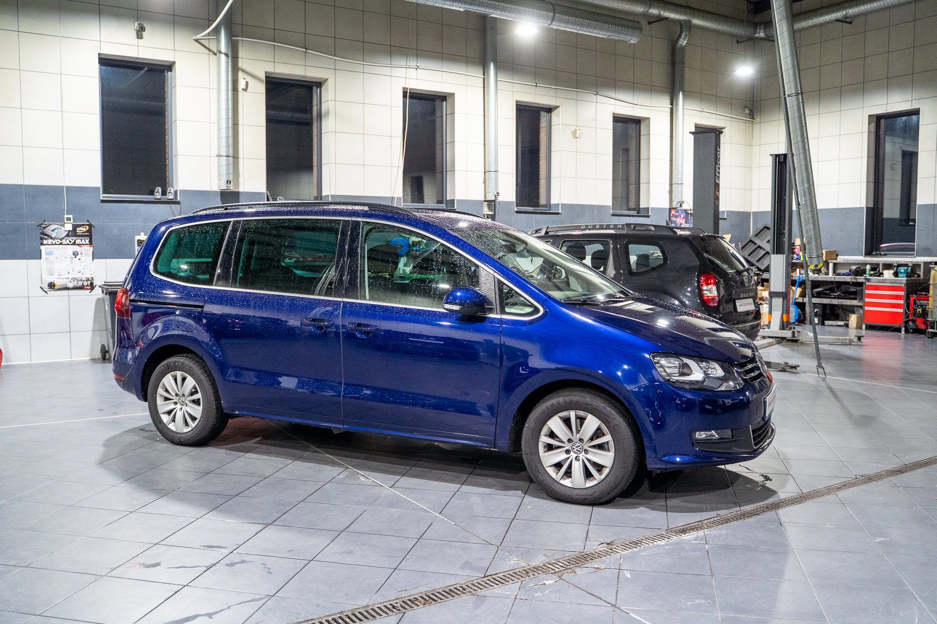 Volkswagen Sharan LPG - montaż instalacji