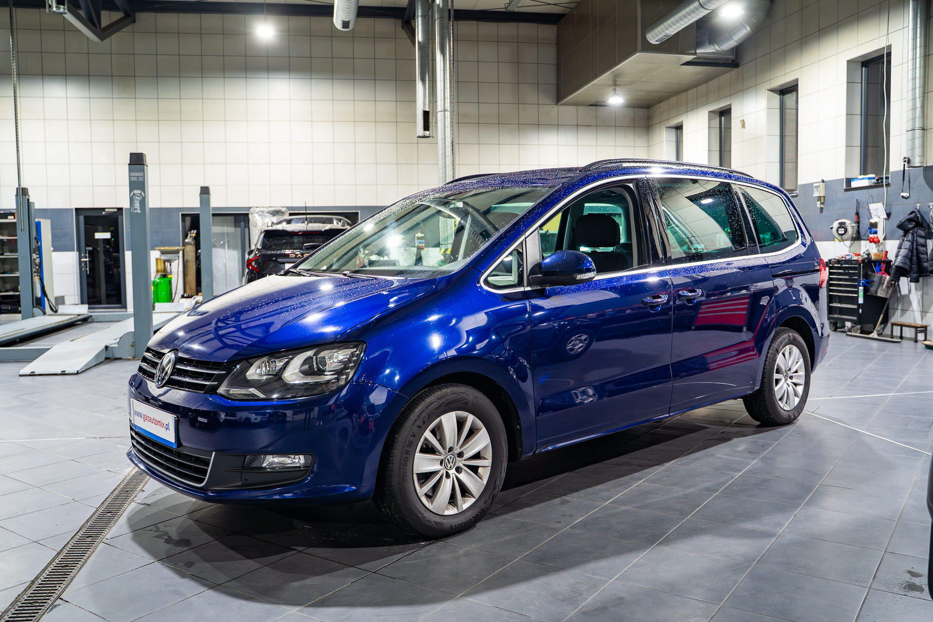 Volkswagen Sharan LPG - montaż instalacji