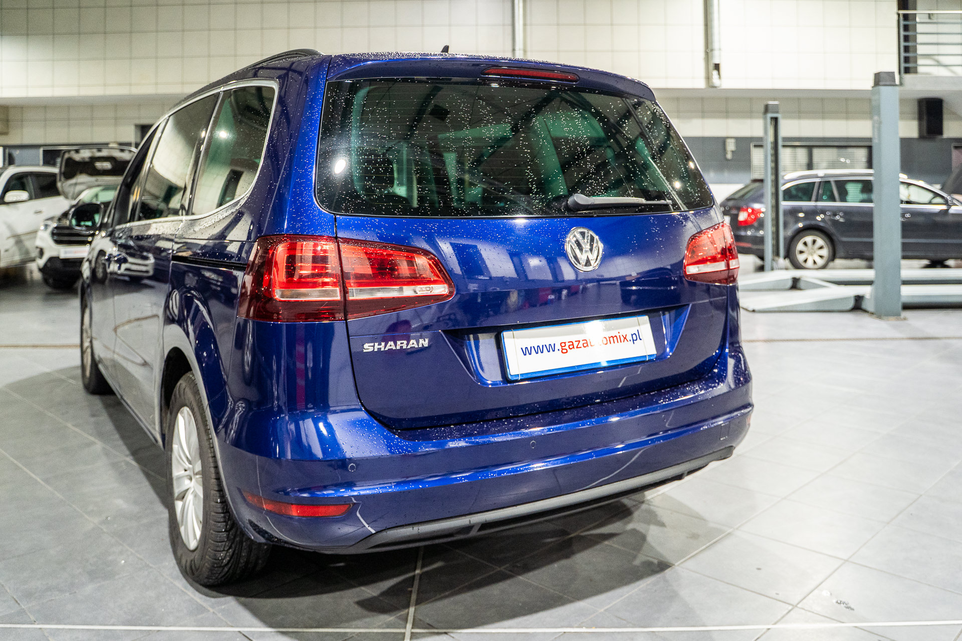 Volkswagen Sharan LPG - montaż instalacji