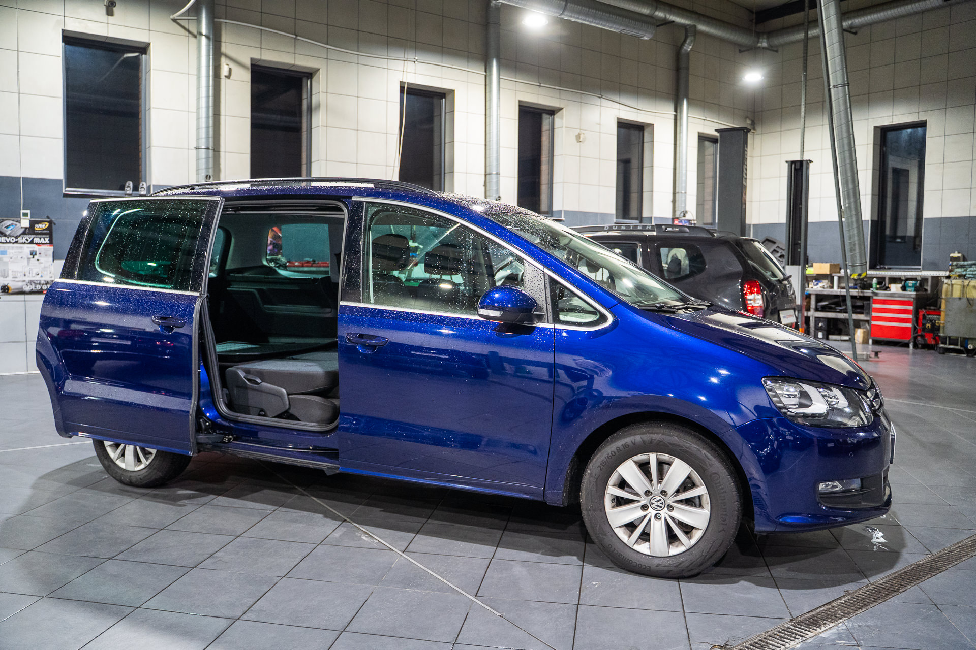 Volkswagen Sharan LPG - montaż instalacji