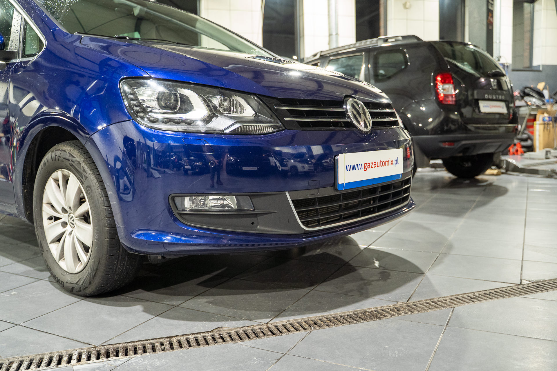 Volkswagen Sharan LPG - montaż instalacji