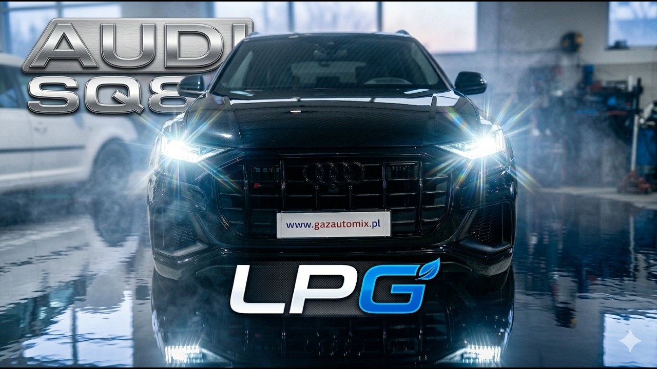 Audi SQ8 LPG 4.0 V8 661 KM – profesjonalna instalacja gazowa Gazautomix