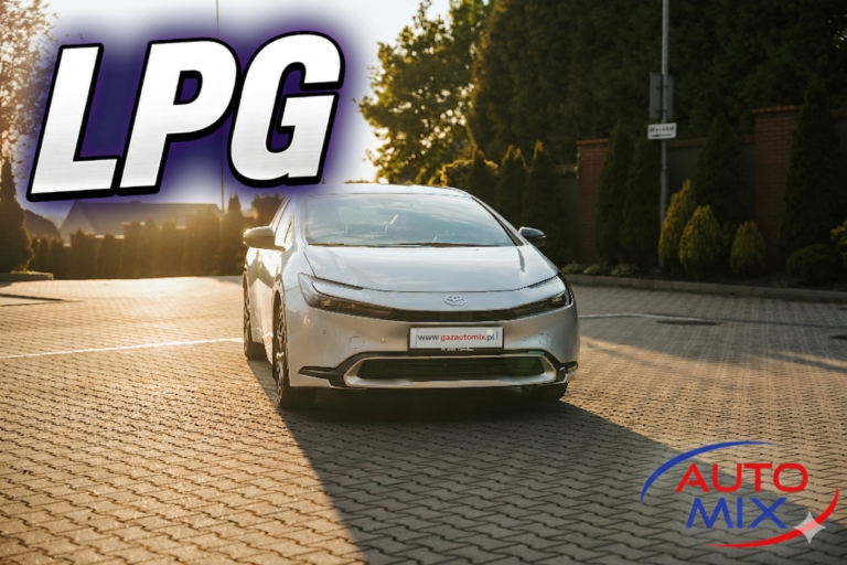 Toyota Prius PHEV z instalacją LPG – nowoczesna technologia hybrydowa Gazautomix